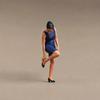 Collectible Resin Figure Compact 1/24 Scale Girl Miniature Figurine Giftable