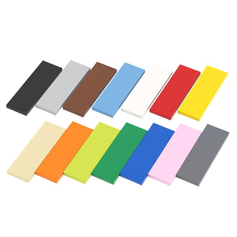 50100200Pcs High-Standard Tile First-Class 69729 Self-Assembly First-Class 2X6 High-Standard Construction-Set Premium-Quality Building-Bricks 50PCS