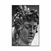 Perseus with the Head of Medusa Poster Black and White Ancient Greek God Wall Art Prints Canvas Painting Home Room Decoration
