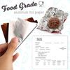 LotFancy Foil Candy Wrappers for Chocolates, 4x4 inch, 900 Pcs Aluminum Candy Wrapping Paper, Square Colored Foil Sheets for DIY Homemade Candies