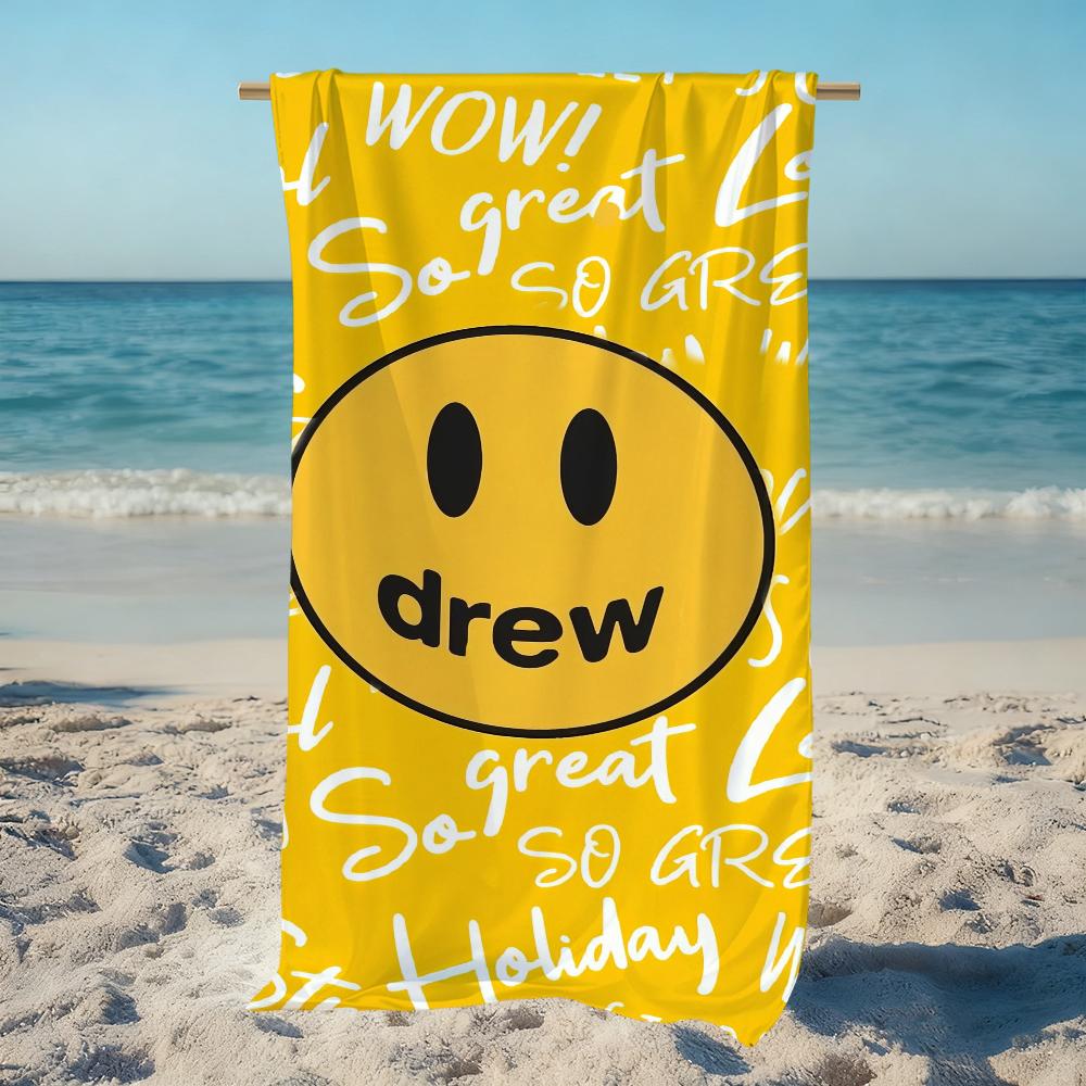 D-Drew LOGO H-House Towel Beach Quick Dry Soft Pool Towels Gift for Travel Gym Shower Camping sports