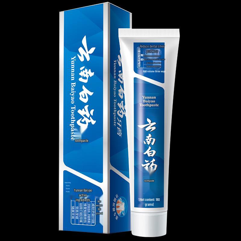 

Yunnan Baiyao Spearmint Fluoride-Free Toothpaste (2x215g)