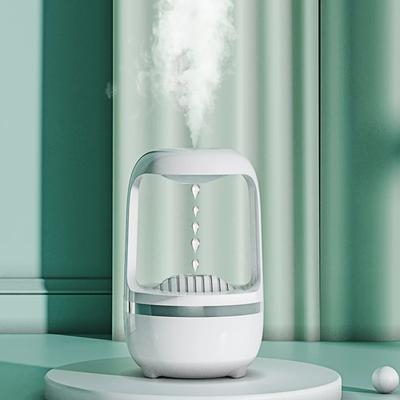 Idea Anti Gravity Humidifier Water Drop Back Flow Office Desktop Aromatherapy Intelligent Humidifier