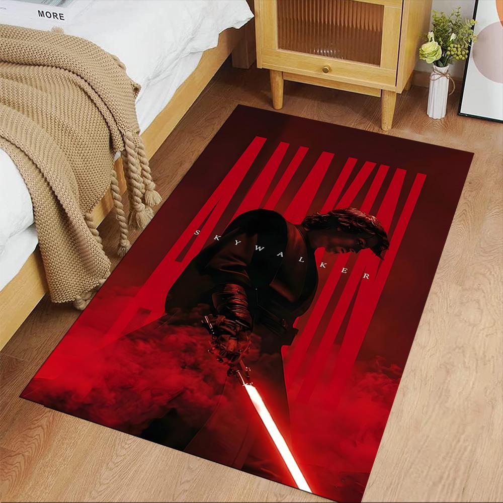 Star Wars Floor Rug Office Rug Perfect for Entryway Living Rooms Bedrooms Dining Room Anti-slip Rug Anime Office Decor