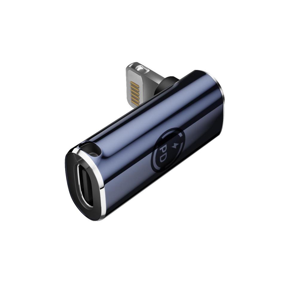 Type-C Female to Lightning Male Adapter for Charging & OTG