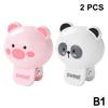 1/2/4Pcs Animals Toothbrush Head Cover Clips Capibara Portable Electric Toothbrush Dustproof Head Protector Cap Household Travel