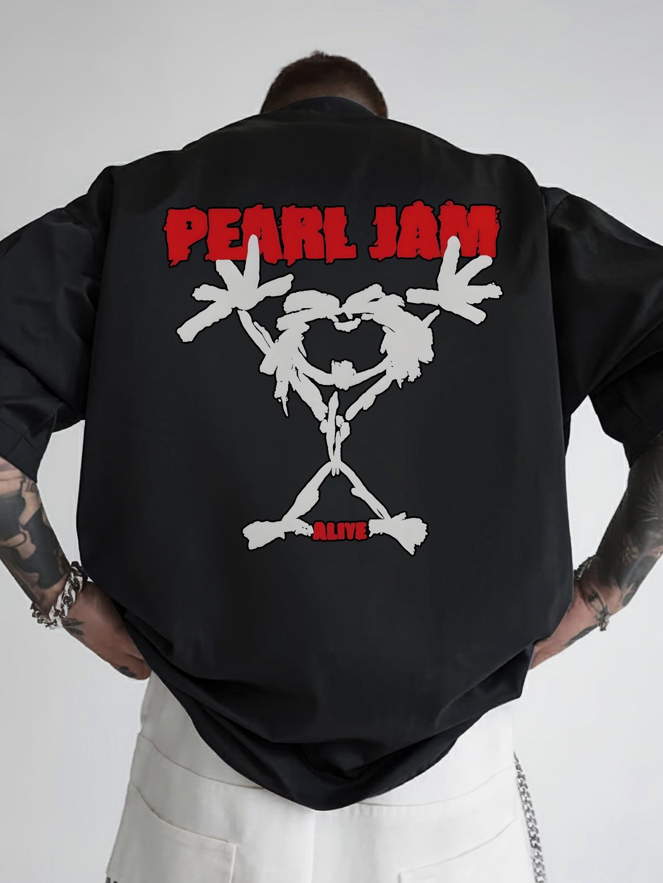 

Graphic T-shirt - Back Print Design - Lightweight Polyester Casual Everyday & Special Occasion Tee - Concerts XXL
