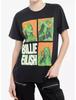 2026 Summer Billie Eilish Printed Casual Fashion Cotton Printed T-shirt for Men and Women Loose Oversized Pure Oversized Y2K