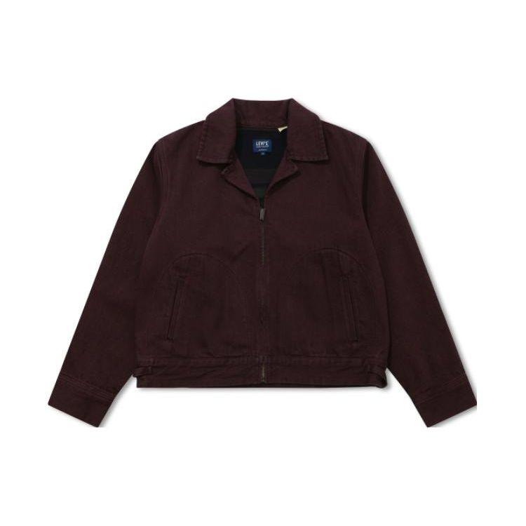 

Джинсовая куртка Levis Solid Color с длинным рукавом Женские куртки Deep-Red A2959-0001 M