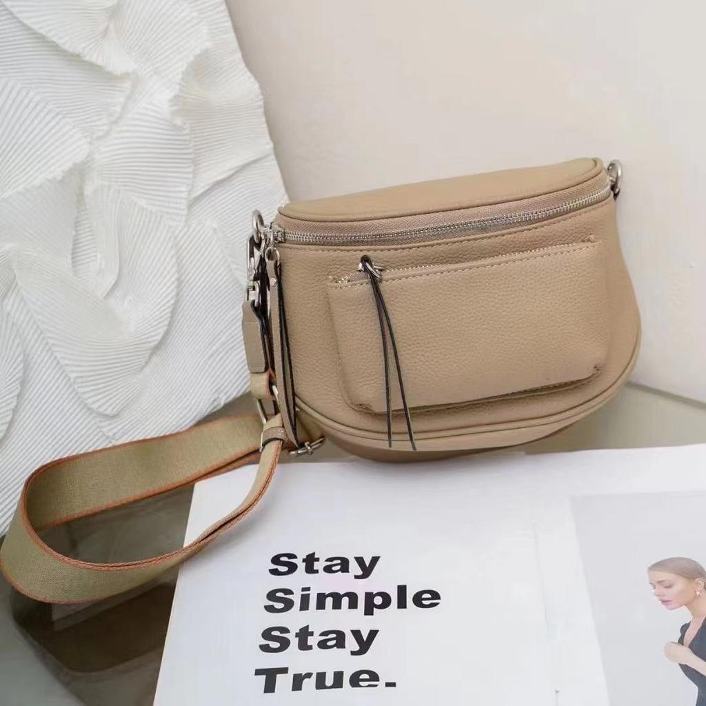 2025 fashion leather bags woman chest bag shoulder crossbody bags lady purse