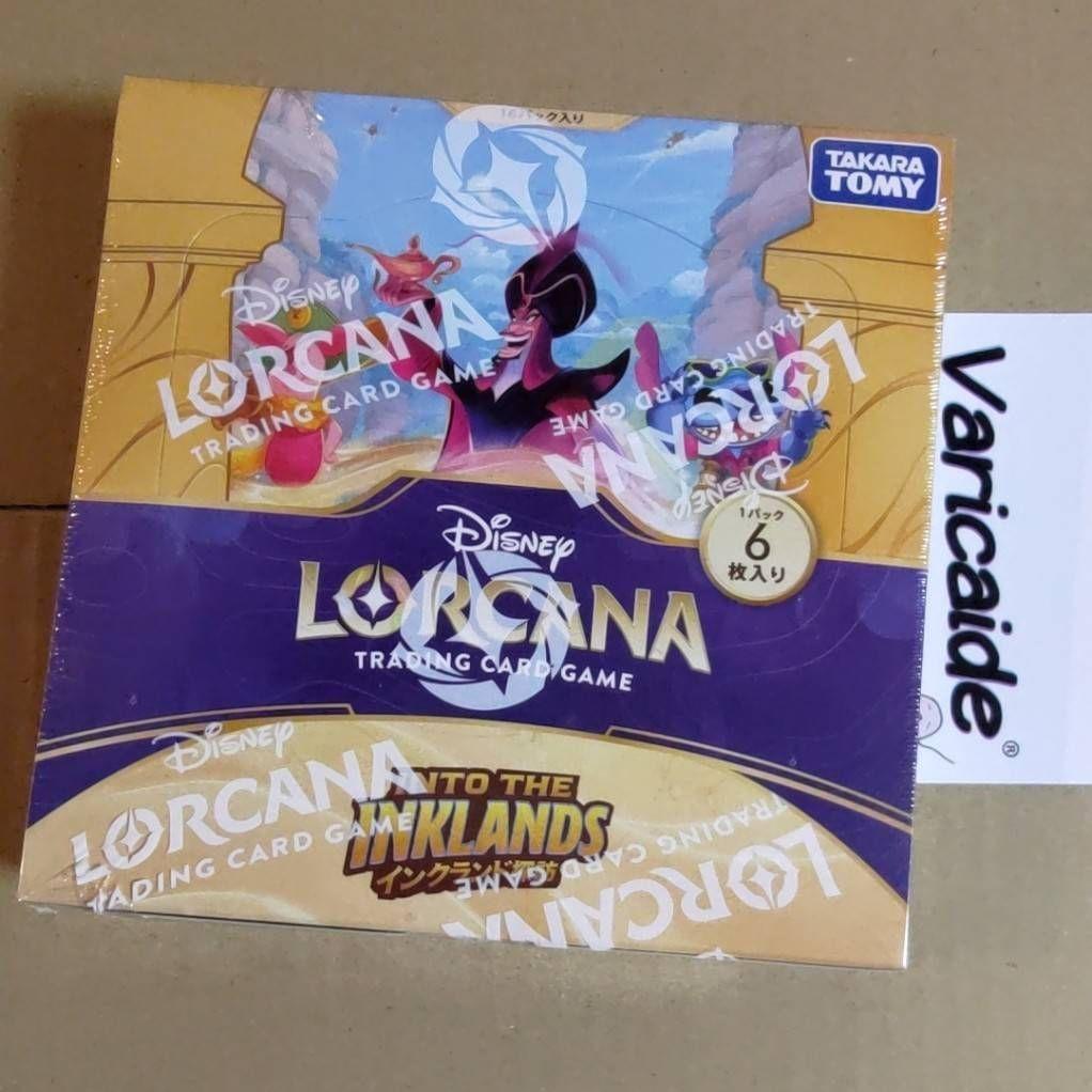 Used [BOX sales] Disney Lorcana TCG Japanese version booster pack Inland exploration