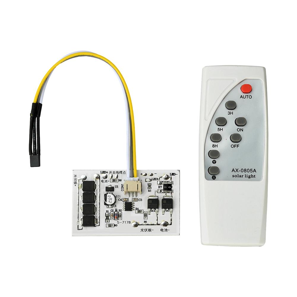 

Solar Street Light Controller Stepless Dimming Driver for 3.2V 3.7V 6.4V 7.4V Batteries Outdoor Lighting Control System