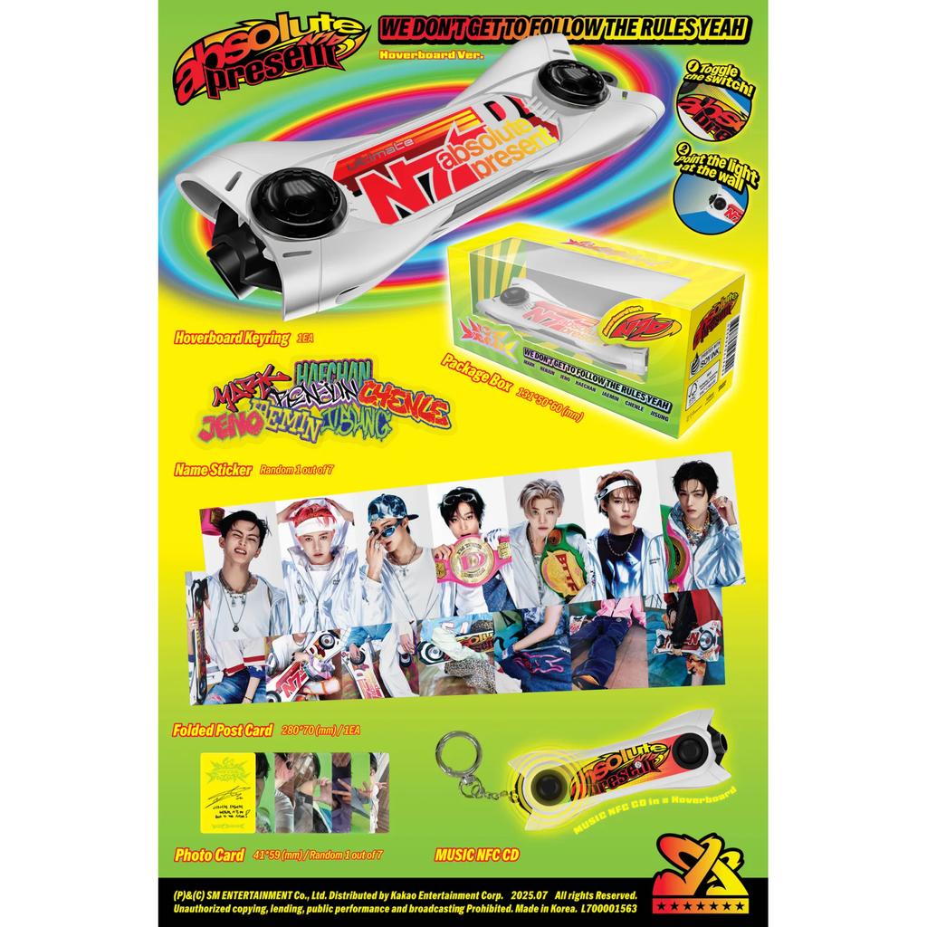 NCT DREAM - Go Back To The Future [Hoverboard Ver.] (Smart Album)