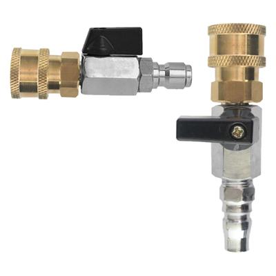 Functional Metal Shut Down Valves Professional Air Shut Down Switch Washer Valves for Garden Watering Solution