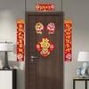 Festival Antithetical Couplet Chinese Dragon Year Door Couplets Spring Festival Supplies  Household