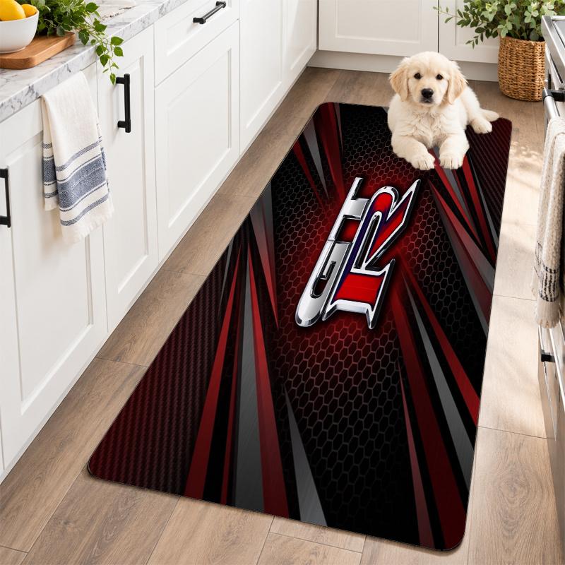 Flannel Kitchen Mat Nissan GT-R Soft Area Rug Non Slip Floor Carpet Home Decoration