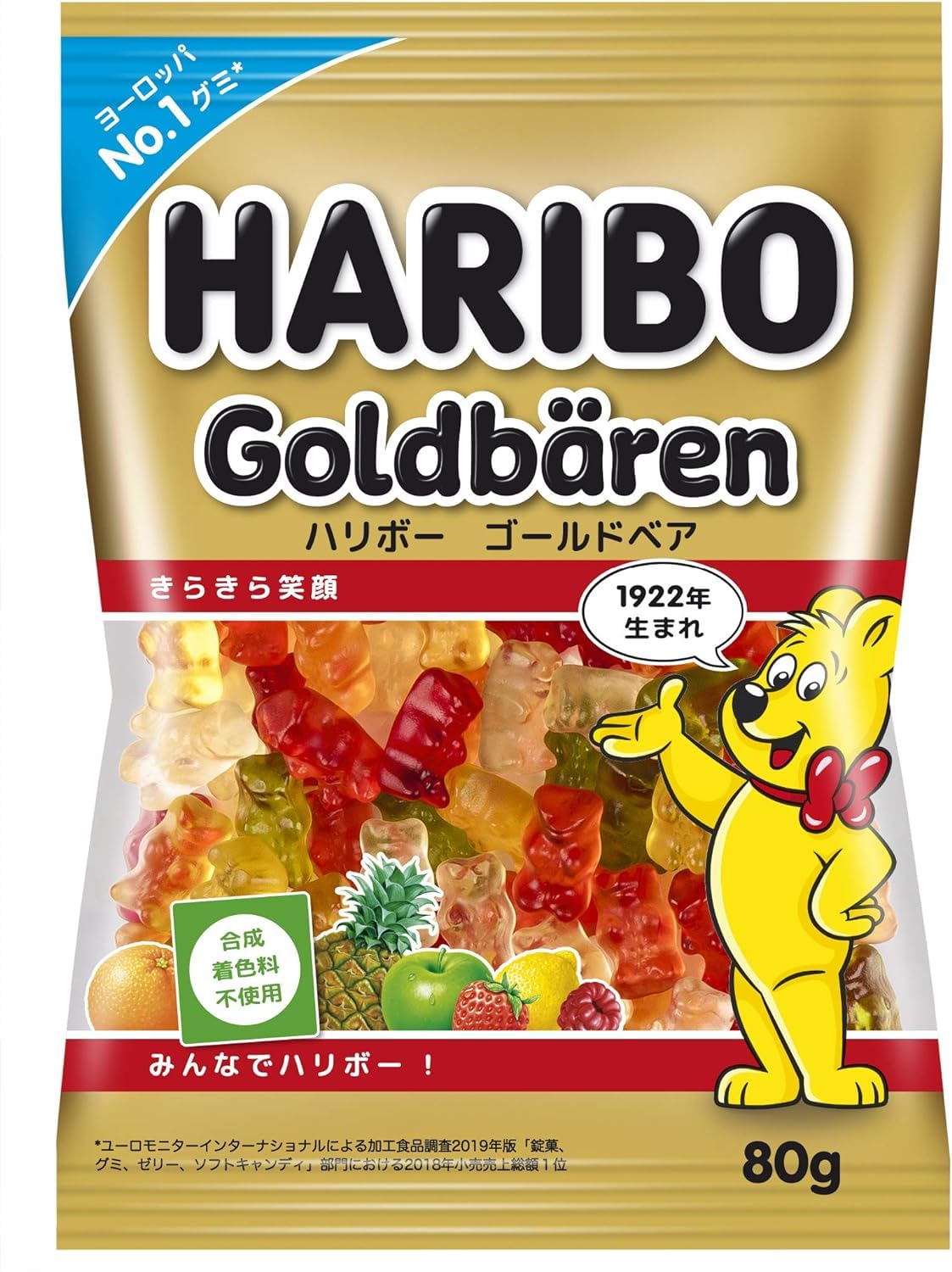 

Haribo Gold Bear 80 г x 10 пакетиков