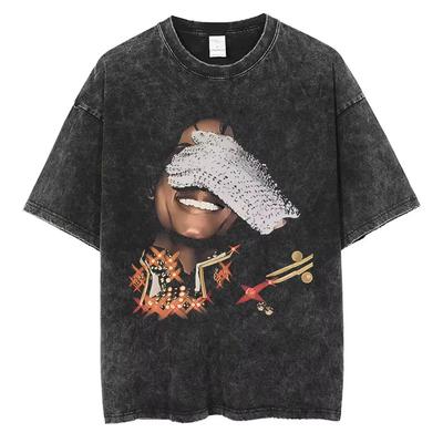 Prané Vintage Michael Jackson Král Popu Trička Pánská Dámská Retro Gotické Rockové Tričko Pánské Punkové Oversized Trička Streetwear