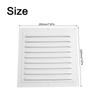 Louver Vent Grille Cover Square Vent Insect Screen Cover Ventilation Grille Vents  Home Office Ventilation 150/200/250/300mm