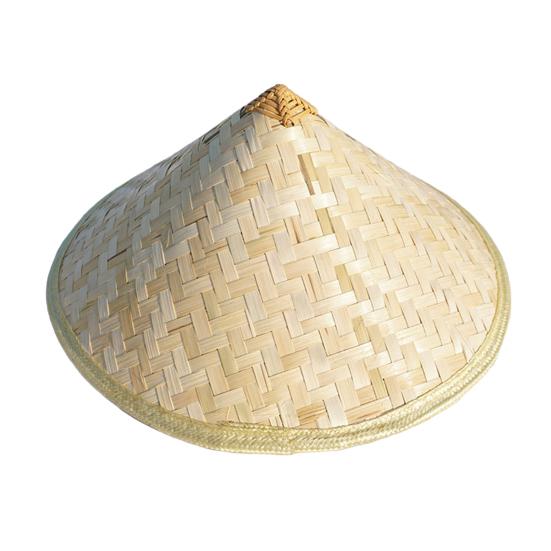 Bamboo Hat with Adjustable Drawstring Breathable Mesh Inner Chinese Straw Sun Hat Wide Brimmed Vintage Fishing Cap