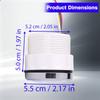 52mm 12V24V 0-120 C Car 3 IN 1 Gauge Water Temperature +Oil Pressure +Voltmeter with Alarm Red LED Digital Water Temp Gauge
