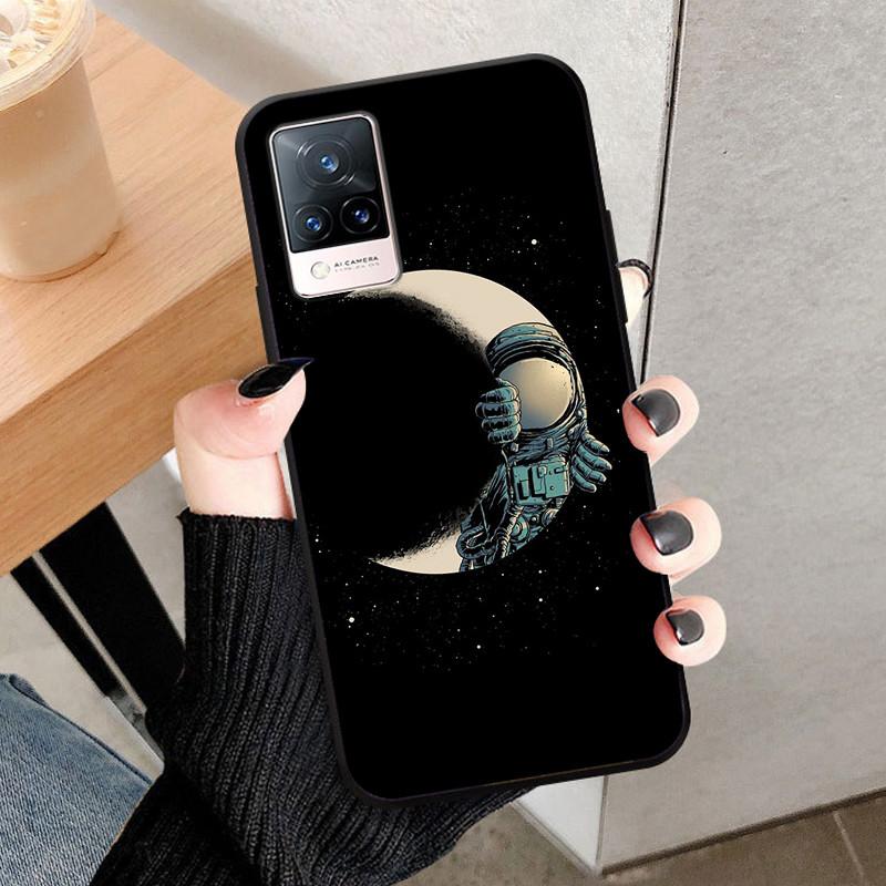For Vivo V21 5G Case V2050 Silicone Soft Protective TPU Funda Cases for Vivo V21 4G Back Cover Bumper for VivoV21 V 21 5G V21E