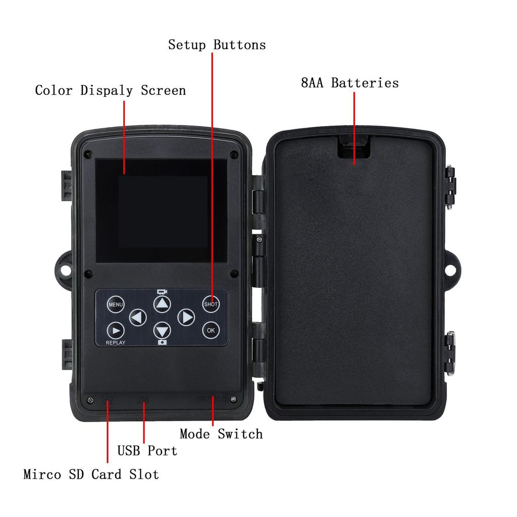 SUNTEKCAM HC812A 24MP 1080P Hunting Camera