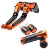 For YAMAHA FJ-09/MT-09 Tracer/GT 2015-2020 FZ09 MT09/SR Motorcycle Brake Clutch Levers Handlebar Hand Grip Ends MT-09 parts