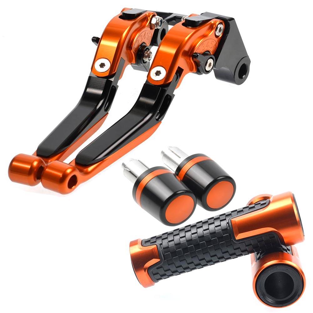 For YAMAHA FJ-09/MT-09 Tracer/GT 2015-2020 FZ09 MT09/SR Motorcycle Brake Clutch Levers Handlebar Hand Grip Ends MT-09 parts