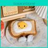 Fried Egg Cute Toast Cartoon Food Plush Toy Doll For Gifts And Room Decoration
