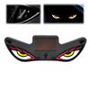 Solar Car Window Devil Eyes Driving Warning Strobe Lights LED Ambient Lights Windshield LED Demon Eyes Car Lights Accessories