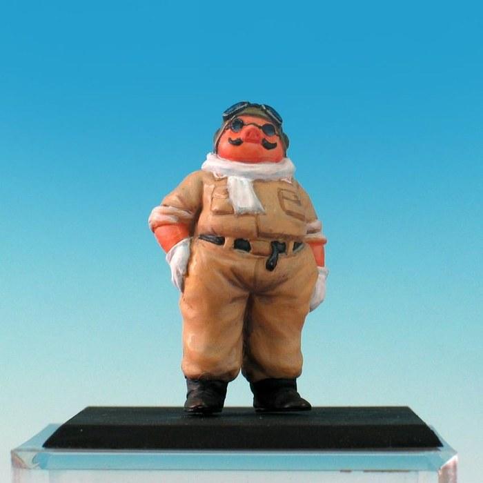 FineMolds Red Pig Savoia S.21F Late Model 1/72 Scale Plastic Model Kit FJ3, 11.5cm Length
