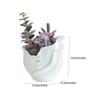 European Style Character Plant Pot Aesthetic Hydroponic Flower Holder Flower Pot  Dried Flower