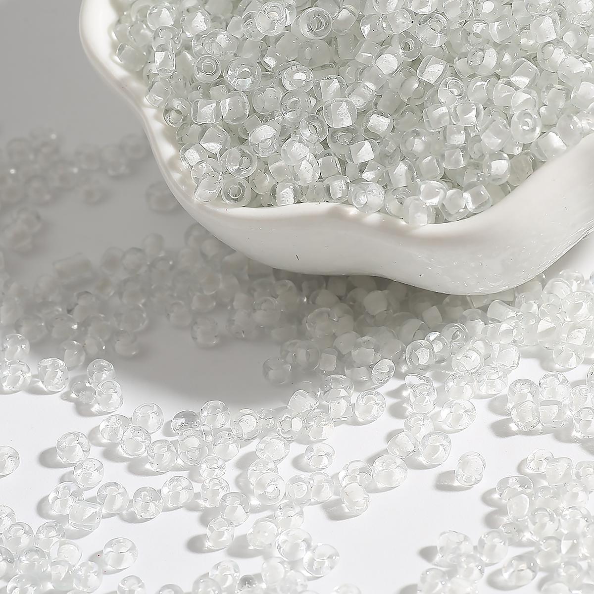 

Цветные внутри хрустальные прозрачные чешские стеклянные бусины-разделители для DIY одежды, декора для шитья 3mm 500pcs