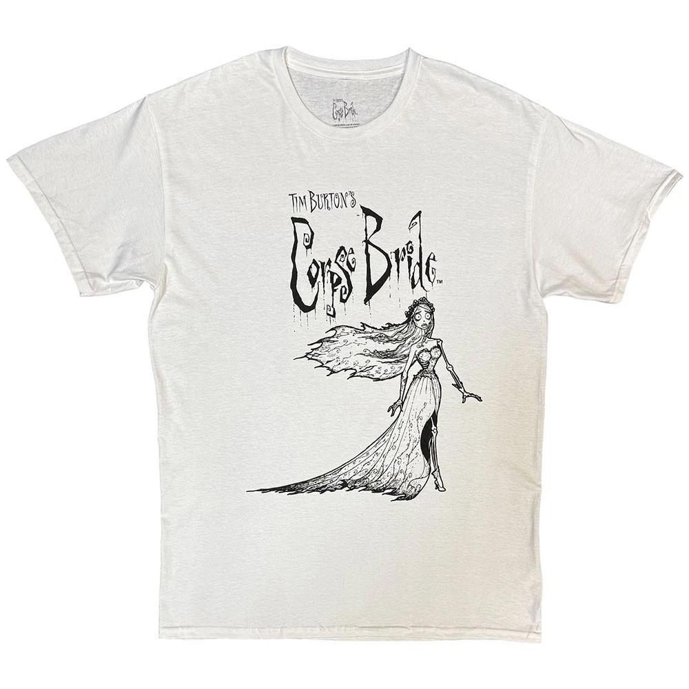 Corpse Bride Gown Official Mens Unisex T-Shirt S