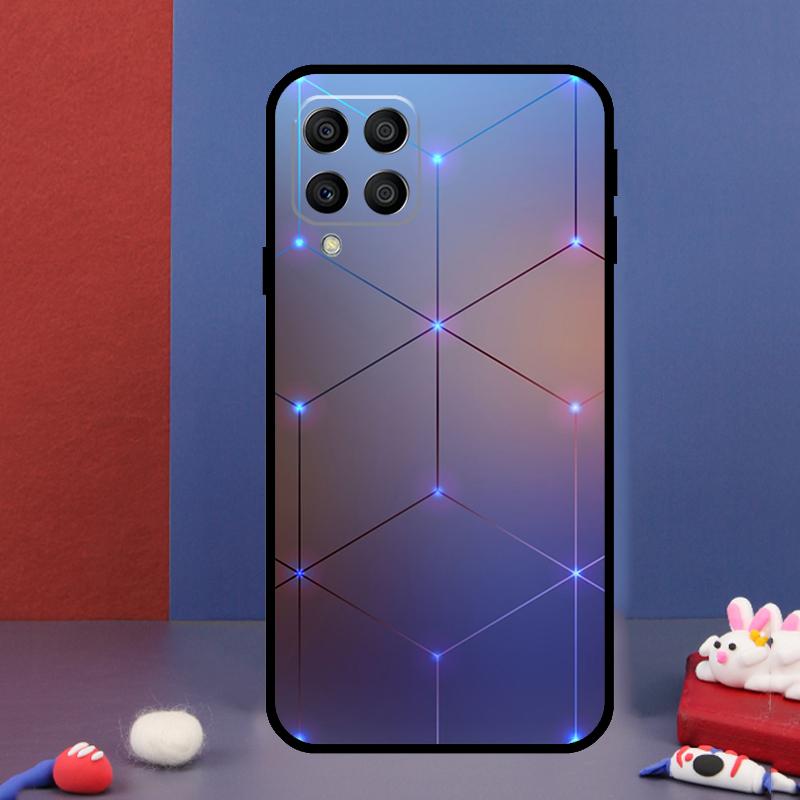 Lines Point Light For Samsung Galaxy M15 M55 M33 M13 M23 M53 M31 M51 M14 M34 M54 M20 M30s M52 M32 Phone Case