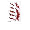 Waterproof Halloween Face Tattoo Blood Vessels Tattoo Body Art Decal  Costume Accessory