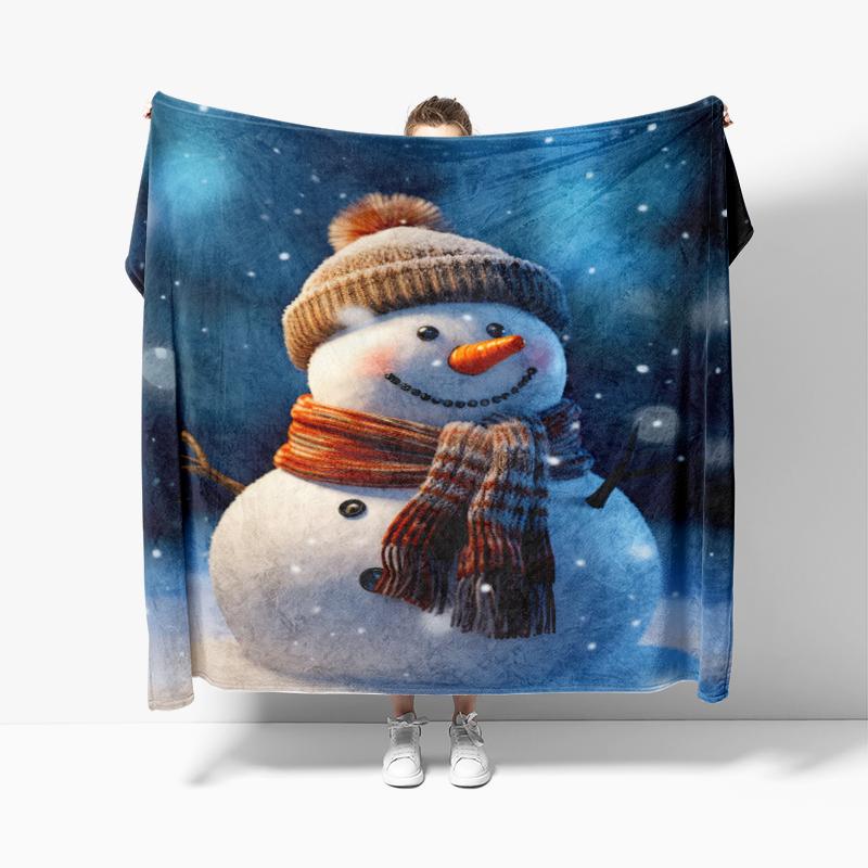 Wohndekoration Plüsch Überwurf Sofadecke Tagesdecke Bett flauschig weiche Decken Dekor Plaid Modern Halloween Frohe Weihnachten Winter