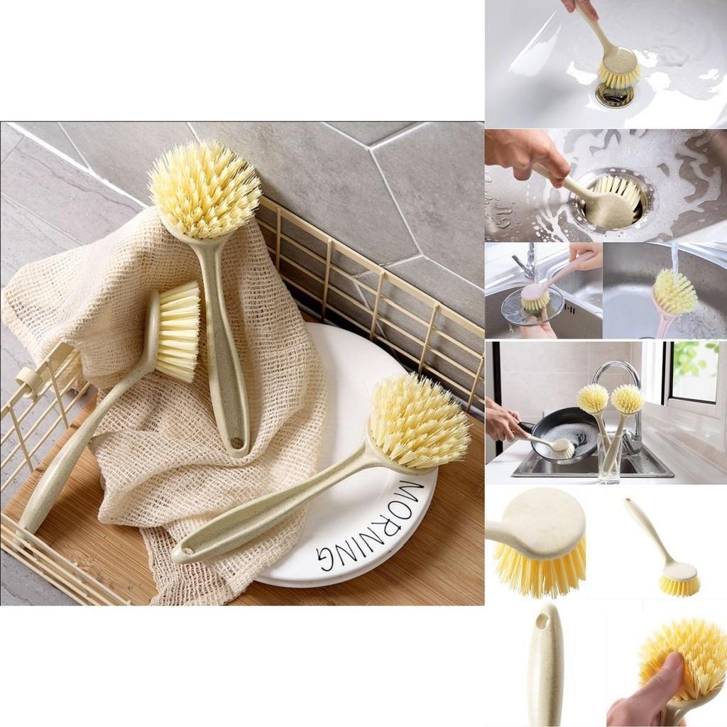 Durable And Eco-friendly Long Handle Cleaning Brush Ideal For Household Kitchen Tasks