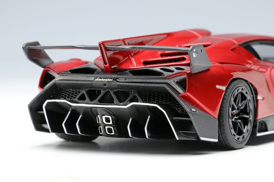 EIDOLON Scale Lamborghini Veneno 2013 Candy Red Finished Product 1/43