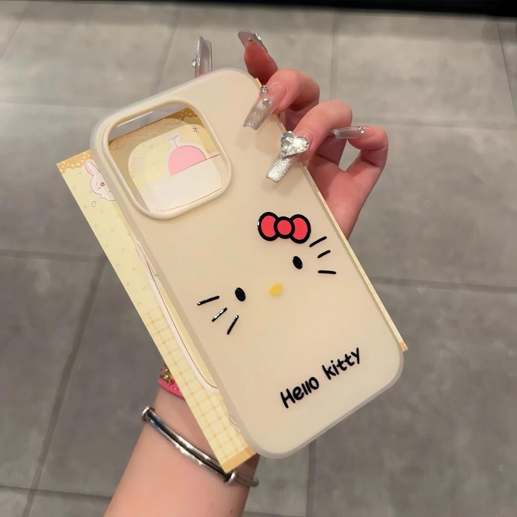 Cartoon kt Sanrio emoji is suitable for Apple 11promax skin matte mobile phone case iPhone11/11/11