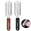 Stainless Steel Foot File Callus Remover Pedicure Tool With Ergonomic Design For Home Spa Care