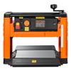 Thickness Planer, Two Speed, 330 mm Width Worktable Power Benchtop Planer, Three-Blade, 2000W 23500 RPM Powerful Motor, Dual Rollers, Over Protection,