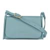 Le Foulonné Magnetic Closure Adjustable Shoulder Strap Leather Shoulder Bag Medium Women Shoulder Bag Eucalyptus 10297021P93