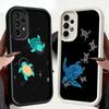 Phone Case for Samsung Galaxy A17 A16 A15 A14 A13 Cartoon Ocean Sea Turtle A56 A36 A26 A55 A35 A25 A54 A34 A24 A53 A33 A23 A07 A