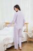 Pajama Long Front Room Loose Sweat Skin [WDPAWS] Women's Set, Sleeves, Comfortable, Spring, Summer, Autumn, Opening, Wear, Fit, Simple, Absorbent,