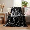Clube Atletico Mineiro Blanket Flannel Blanket Soft Cozy Plush Throw for Sofa Bed Lightweight Home Decoration Gifts for Christmas Various Holidays