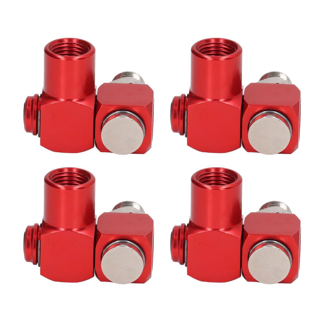 Industrial Air Fittings Red Rotatable 360 Degree Air Hose Connector 150 PSI 1/4in NPT Thread Lightweight for Grinder