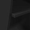 Corner Cabinet Black 32 x 32 x 102 cm Engineered Wood