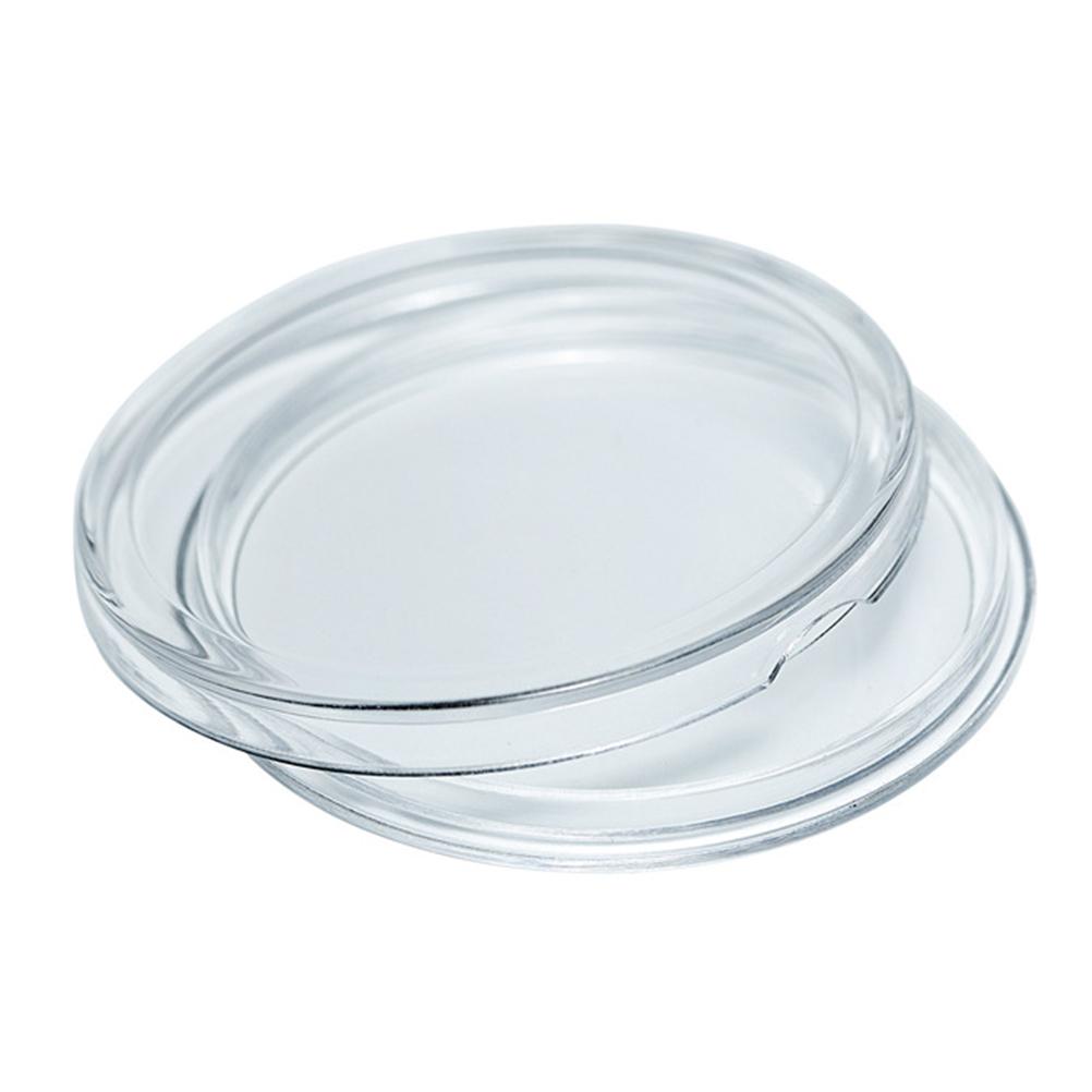 60 Pcs Coin Holder Capsules 41mm Round Box Plastic Collectibles Storage Organizer with Outer